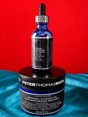 Peter Thomas Roth Retinol
Fusion PM Retinol Serum +
Body Treatment Duo)